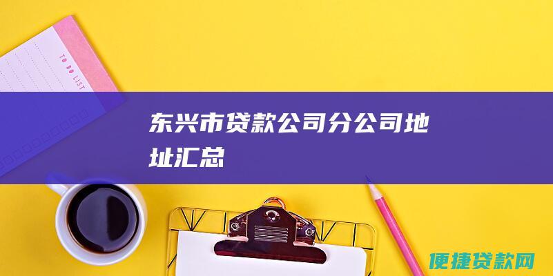 东兴市贷款公司分公司汇总