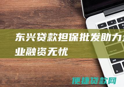 东兴贷款担保批发：助力企业融资无忧